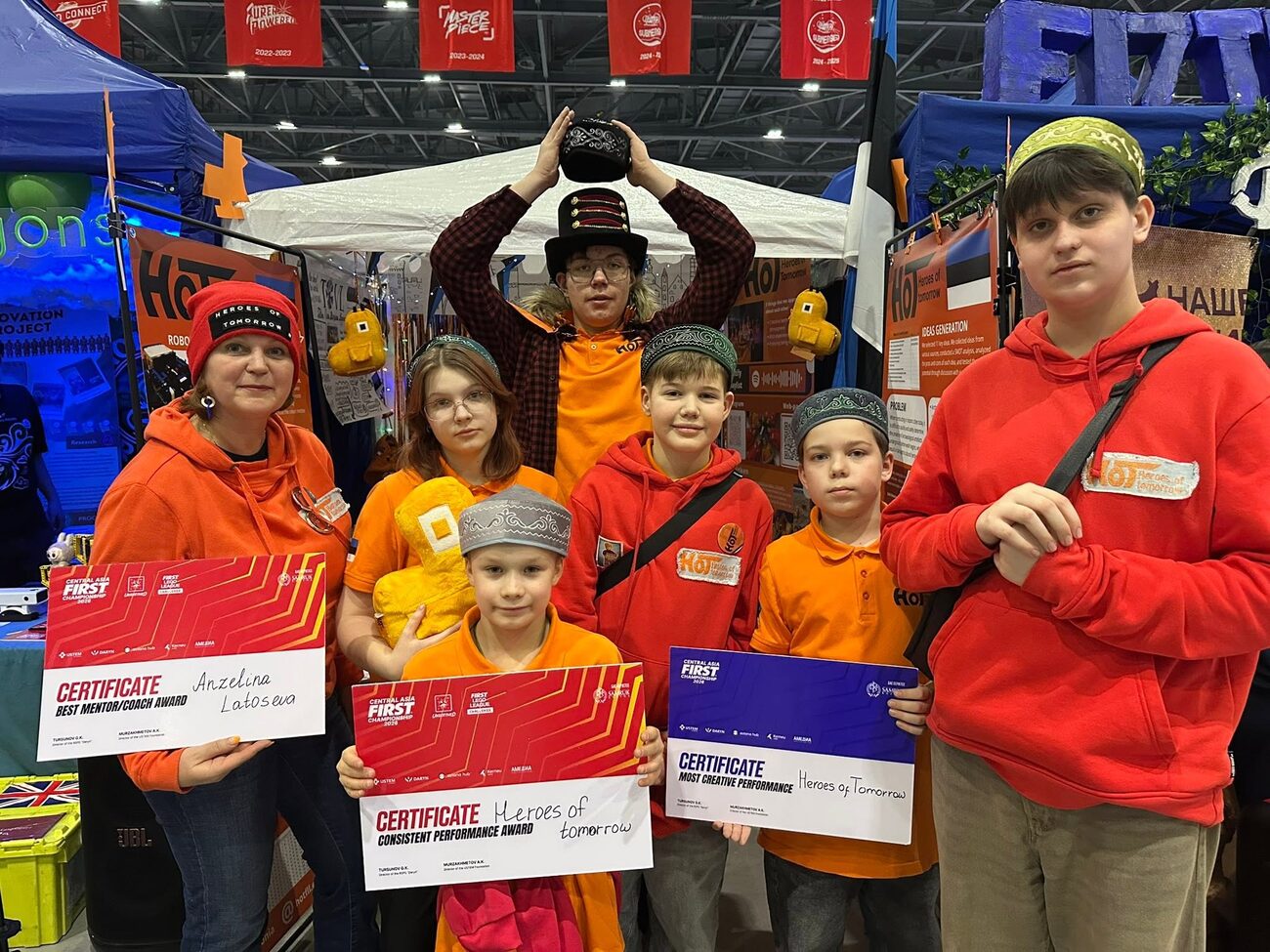 Команда Heroes of Tomorrow в Казахстане